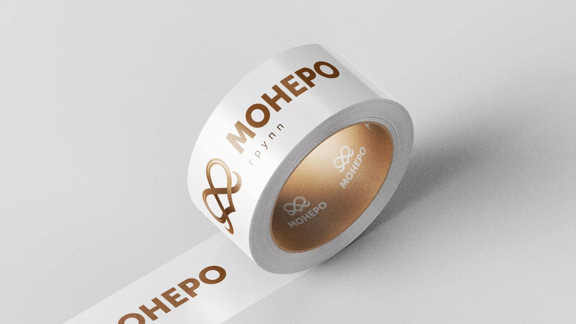 Создание логотипа компании «Монеро групп» в Облучье