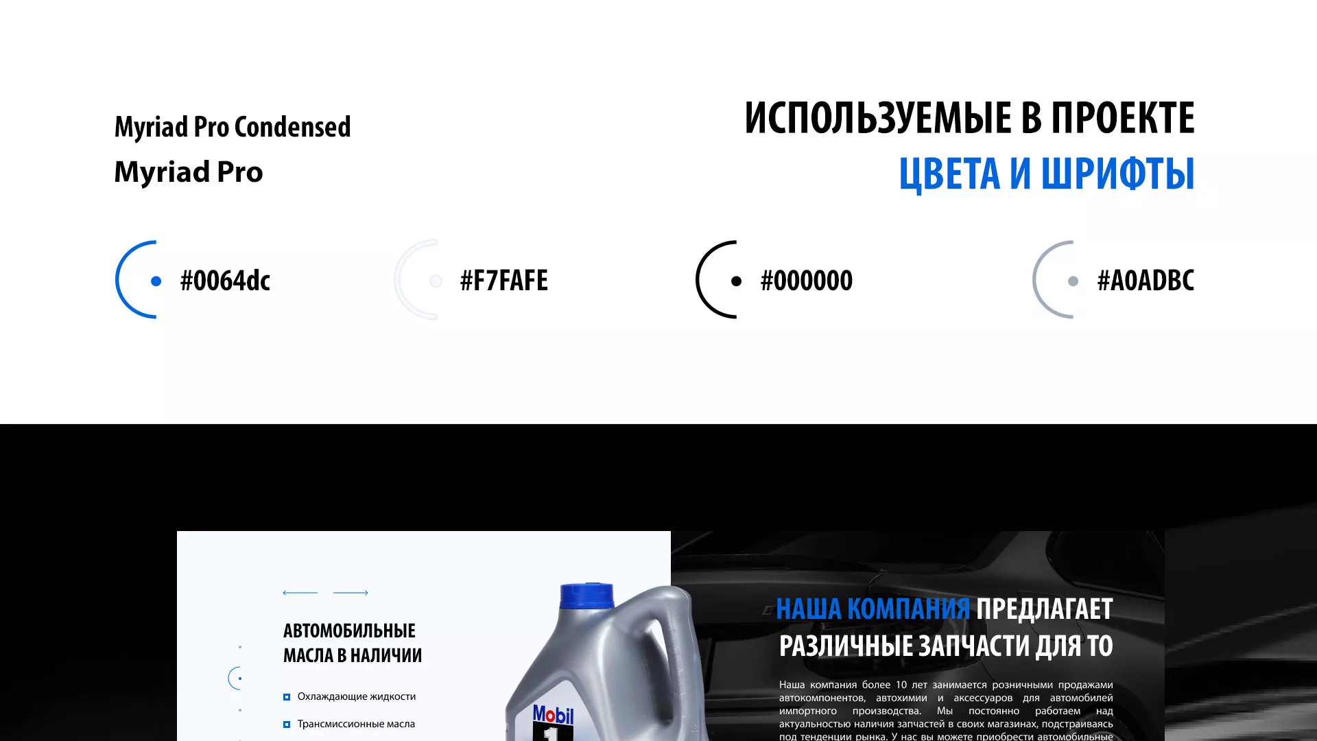 Разработка сайта магазина автозапчастей «М7» в Облучье
