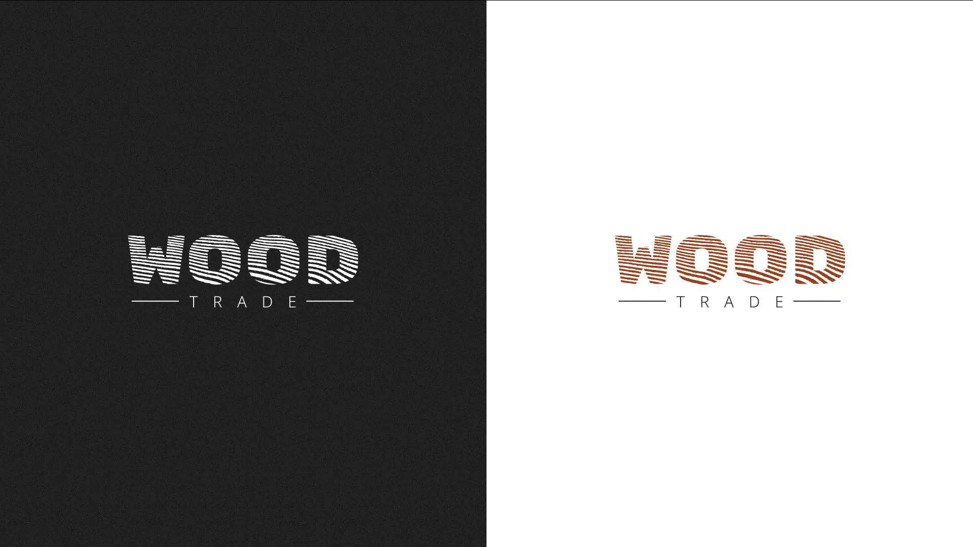 Разработка логотипа для компании «Wood Trade» в Облучье