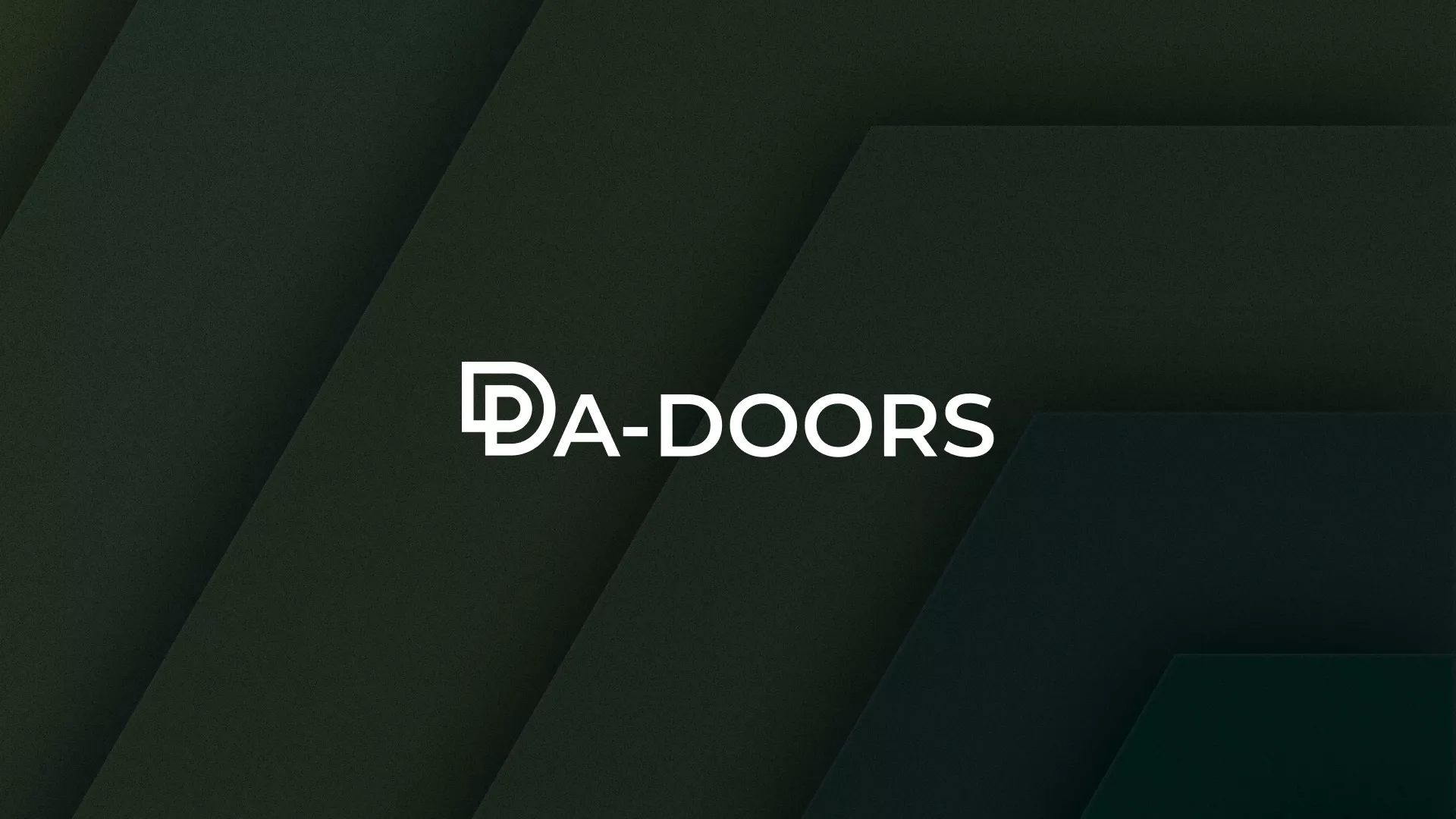 Создание логотипа компании «DA-DOORS» в Облучье